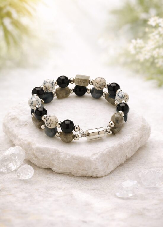 Dabīgo pērļu rokassprādze "Mežonīgā Dvēsele"